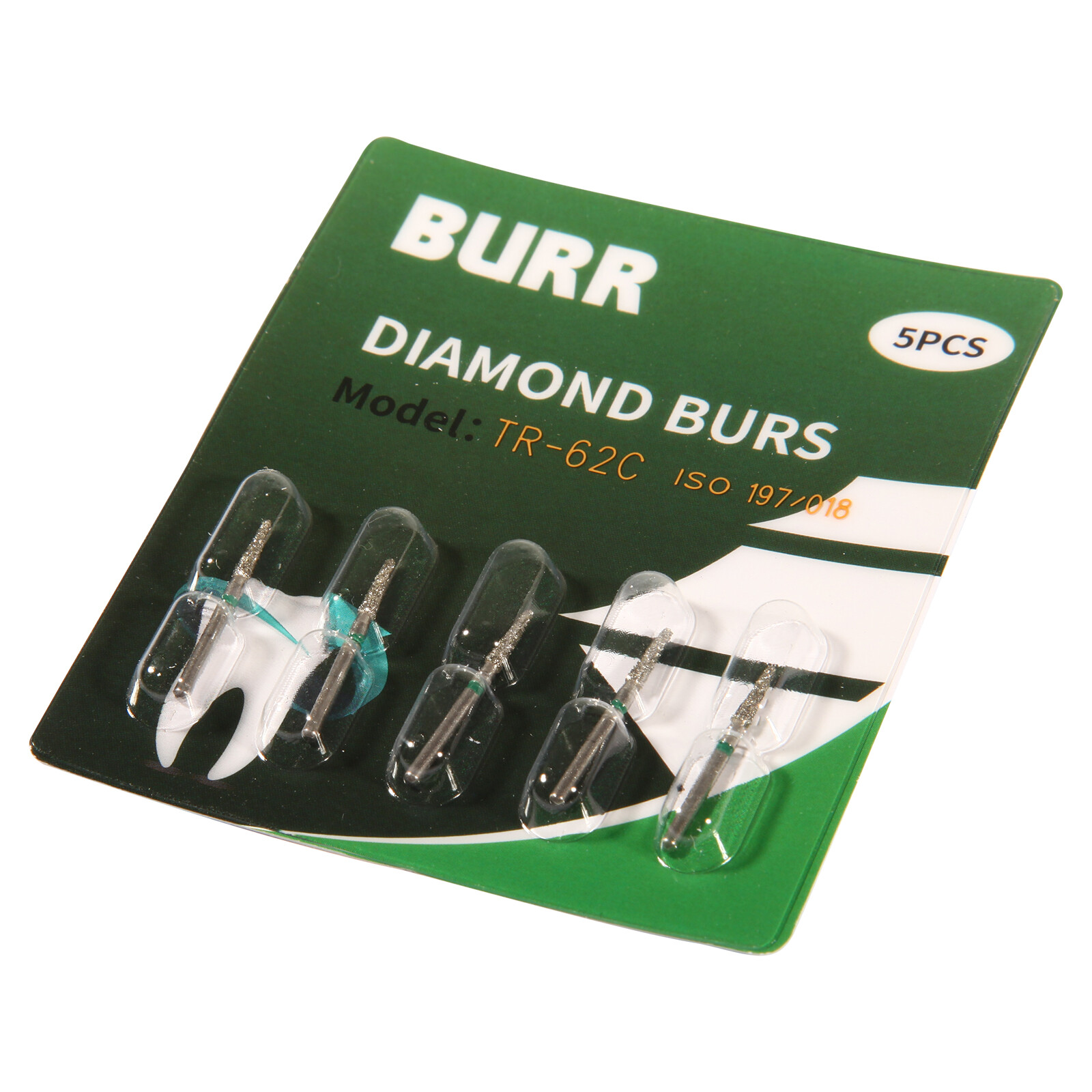 1-100 DENTAL FRESE DIAMANTATE PER TURBINE DENTISTA ODONTOTECNICO FG 1.6mm PUNTE - Zdjęcie 528 z 884