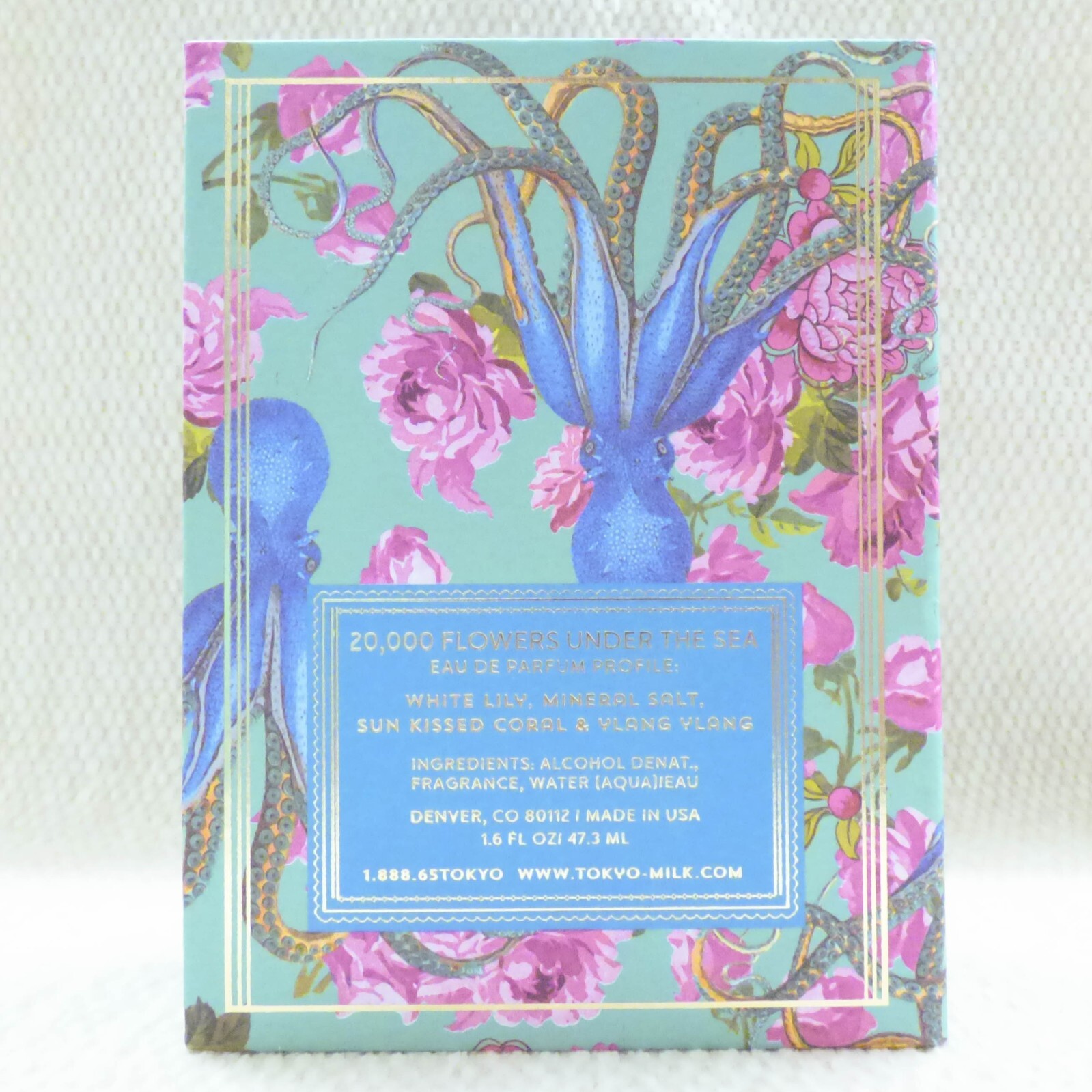 TOKYOMILK Neptune & The Mermaid No. 31 ‘20,000 Flowers…’ Eau De