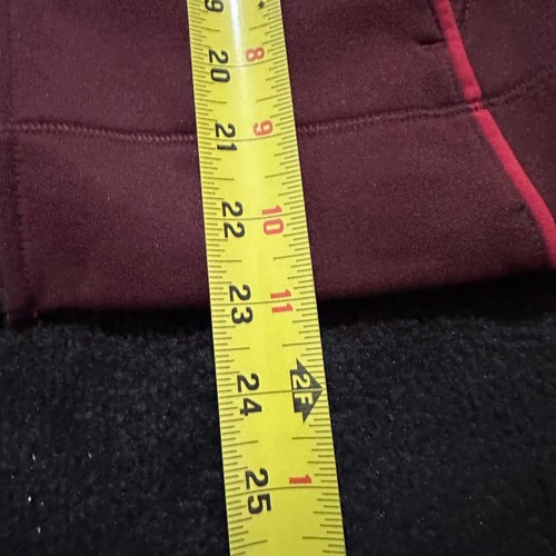 PUMA Track Jacket Womens Large Red Full Zip Running Jogging Gym Casual Pockets - Picture 11 of 11