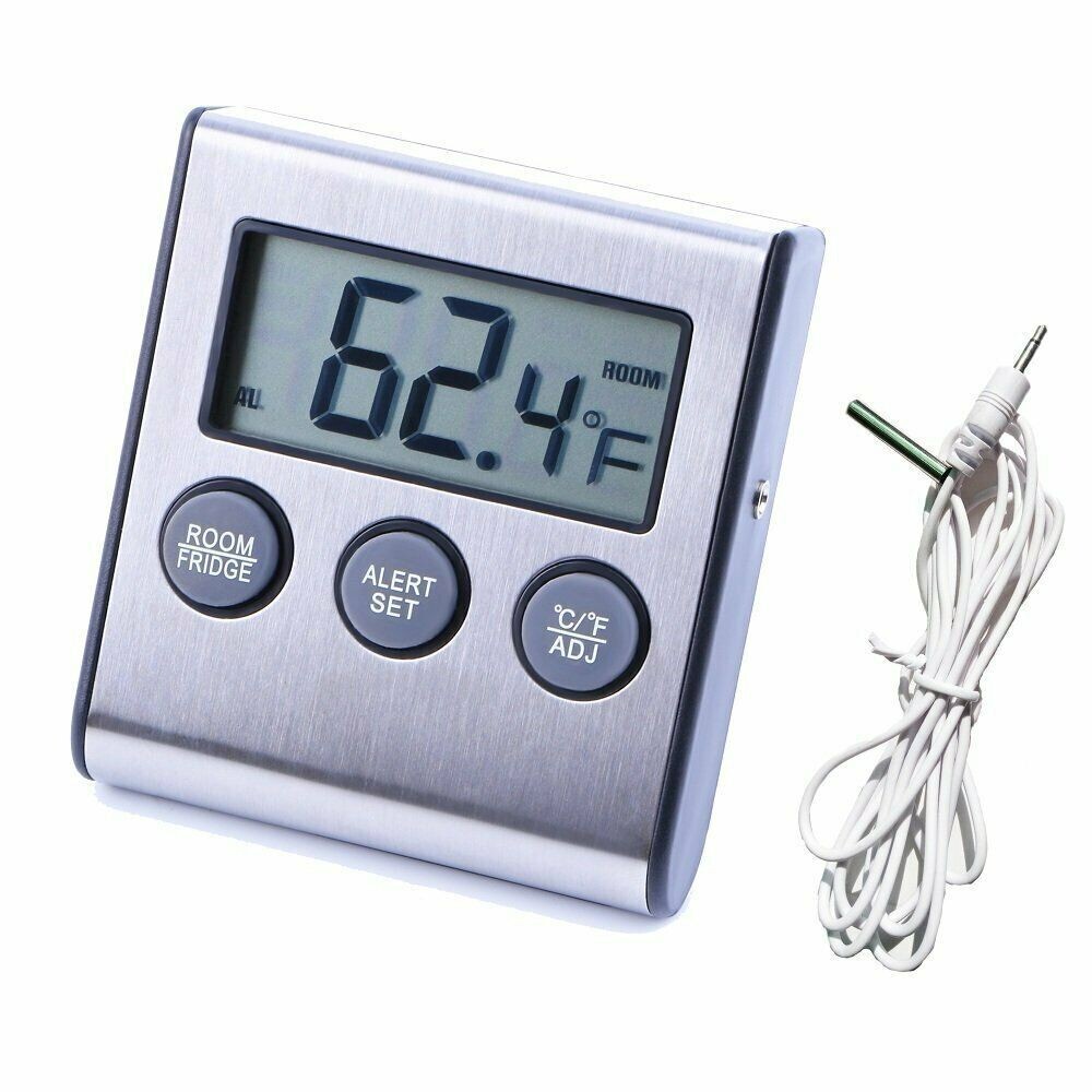Digital Fridge Freezer Thermometer with Fridge Freezer Temperature