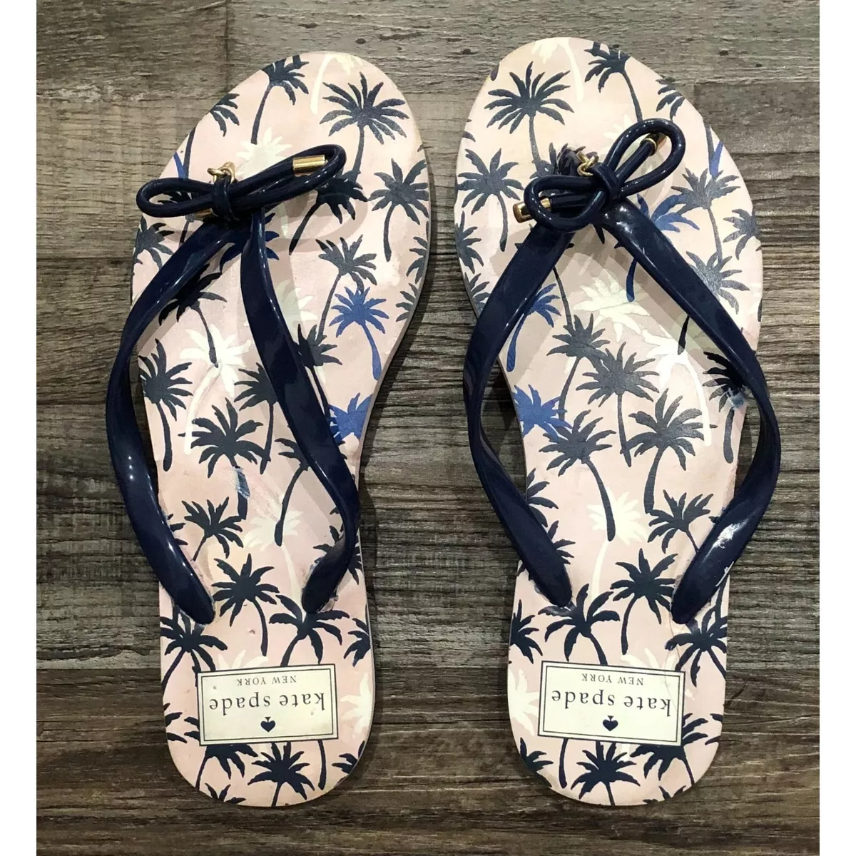 Kate spade palm shop tree sandals