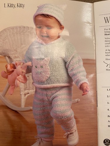 Baby Teri: Knit & Crochet for Baby (Red Heart Booklet # 0139, Art. J16) - Picture 3 of 6