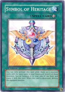 Symbol of Heritage - SOI-EN043 - Common - 1st Edition x3 - Lightly Played