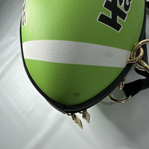 Fashion American Football Shaped Handbag with Chain Strap - Picture 11 of 14