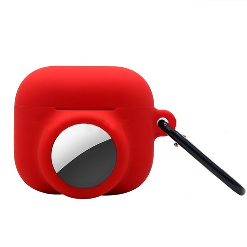 2 in 1 Silikon Schutzhülle für AirPods 3rd Gen 2021 AirTag Tracker Cover Sleeves - Zdjęcie 19 z 24