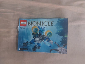 LEGO Bionicle Protector of Water 70780 Semi-Complete with Manual, No Box