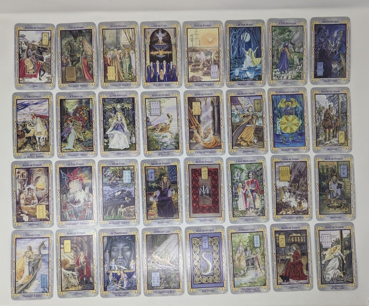 Legend The Arthurian Tarot Anna-Marie Ferguson | eBay