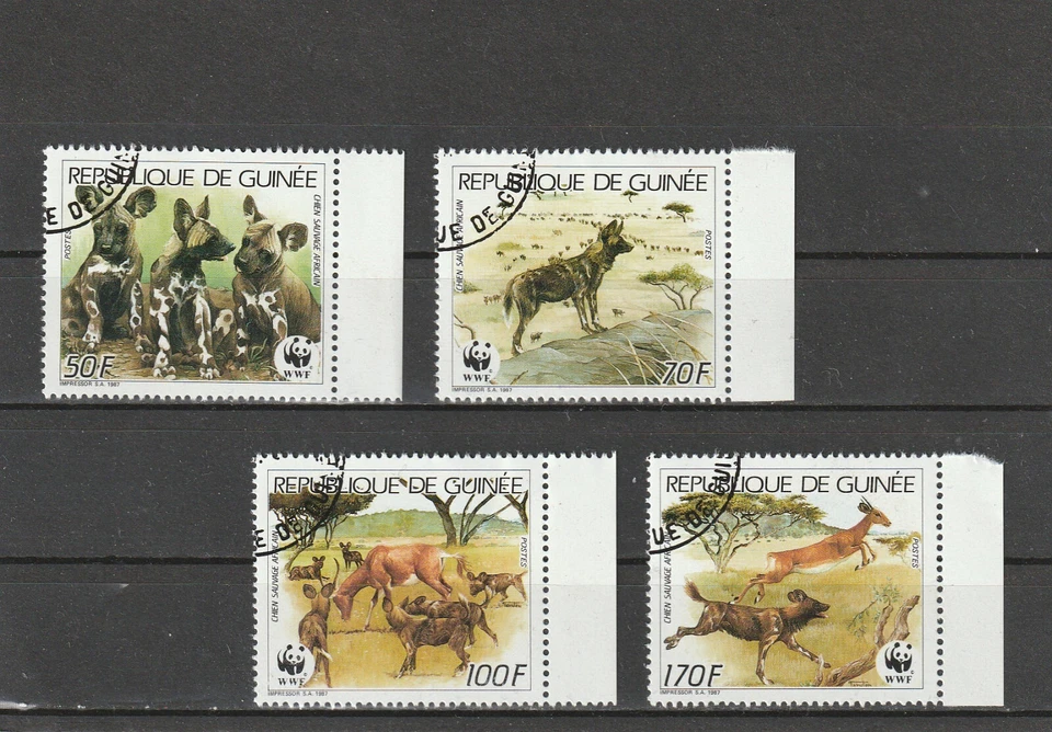 GUINEA--WWF.  Mich.Nr;1194-1197.---1987.   I-87 - Bild 1 von 1