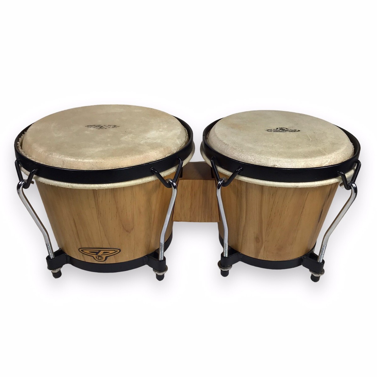 スタンドつき LP ボンゴ CPシリーズ COSMIC PERCUSSION Cosmic Percussion Bongo Drums - CP By LP - 8” & 7” Natural