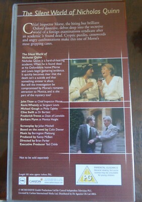 Inspector Morse: Nicholas Quinn [VHS] Inspector Morse, The Silent