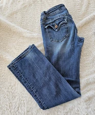 SIZE 29 7/8 Vigoss Studio Jeans Boot Cut, Flap Pocket