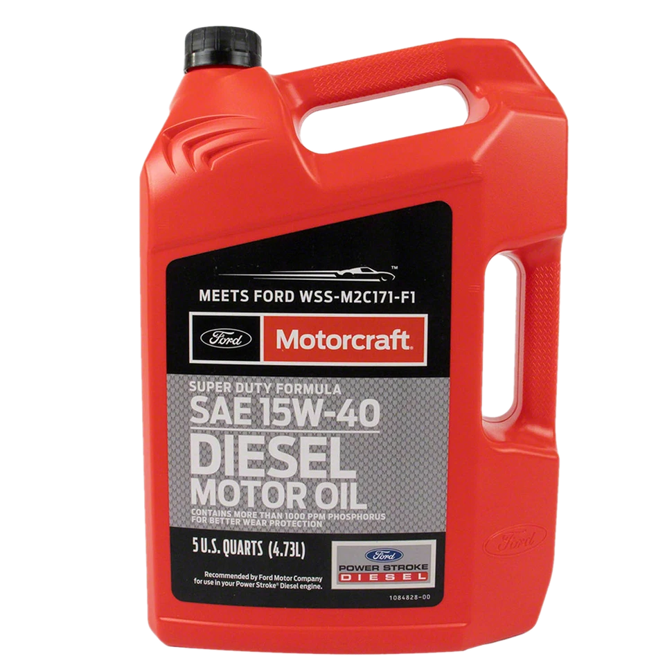 Motorcraft 15W40 Oil Change Kit For 03-10 Ford Super Duty 6.0L/6.4L Powerstroke - Image 3 of 4
