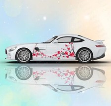 Japanese Inspired Sakura Car Decals Jdm Side Decal Both Side Vinyl