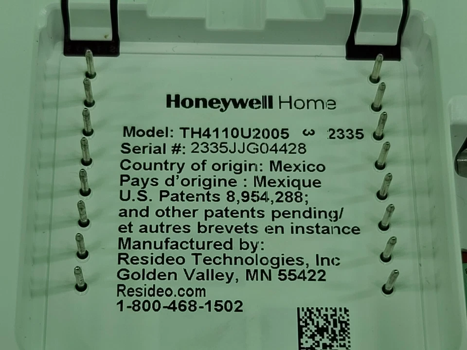 Replacement DISPLAY ONLY-Honeywell T4 Pro Programmable Thermostat  TH4110U2005 - Image 4 of 4