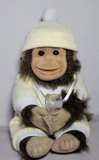 Vtg Hosung JOEY The Baby Chimpanzee 12" Plush W/ Pacifier Stuffed Animals 1994