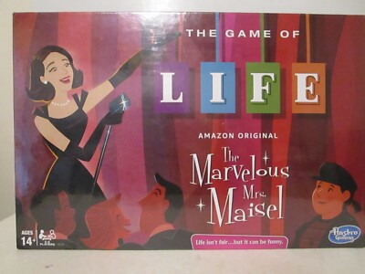 Hasbro Gaming The Game of Life: The Marvelous Mrs. Maisel Edition Board Game