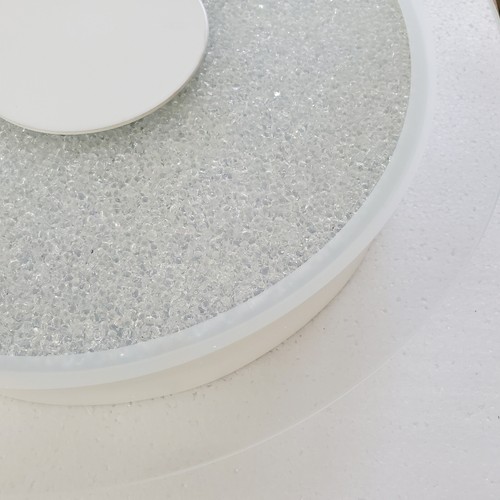 Early 21st Century Flush Mount Ceiling Light: Quoizel Moonlit Led PCMT1614W - Picture 6 of 15