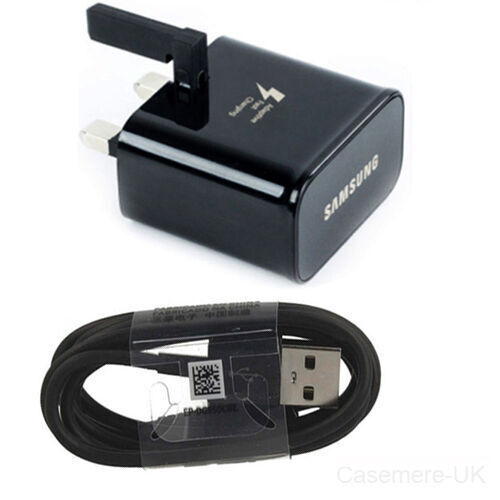 SAMSUNG FAST CHARGER PLUG & 3.1 USB C TYPE CABLE FOR GALAXY S8 /S9 /S10+ - Picture 5 of 21