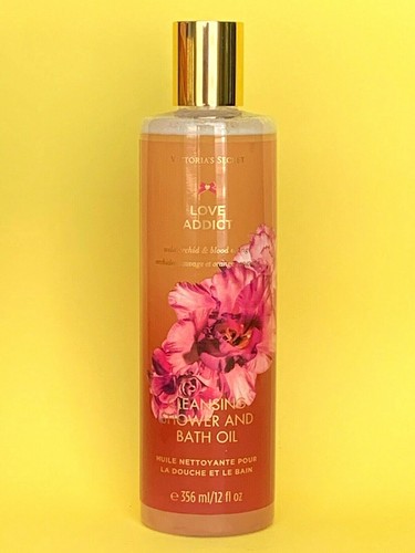 Victoria's Secret Pure seduction Love Spell Addict CLEANSING SHOWER BATH OIL NEW - Picture 4 of 4