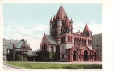 Postcard Trinity Church, Boston, Mass Detroit Photographic Co., VTG VPC02.