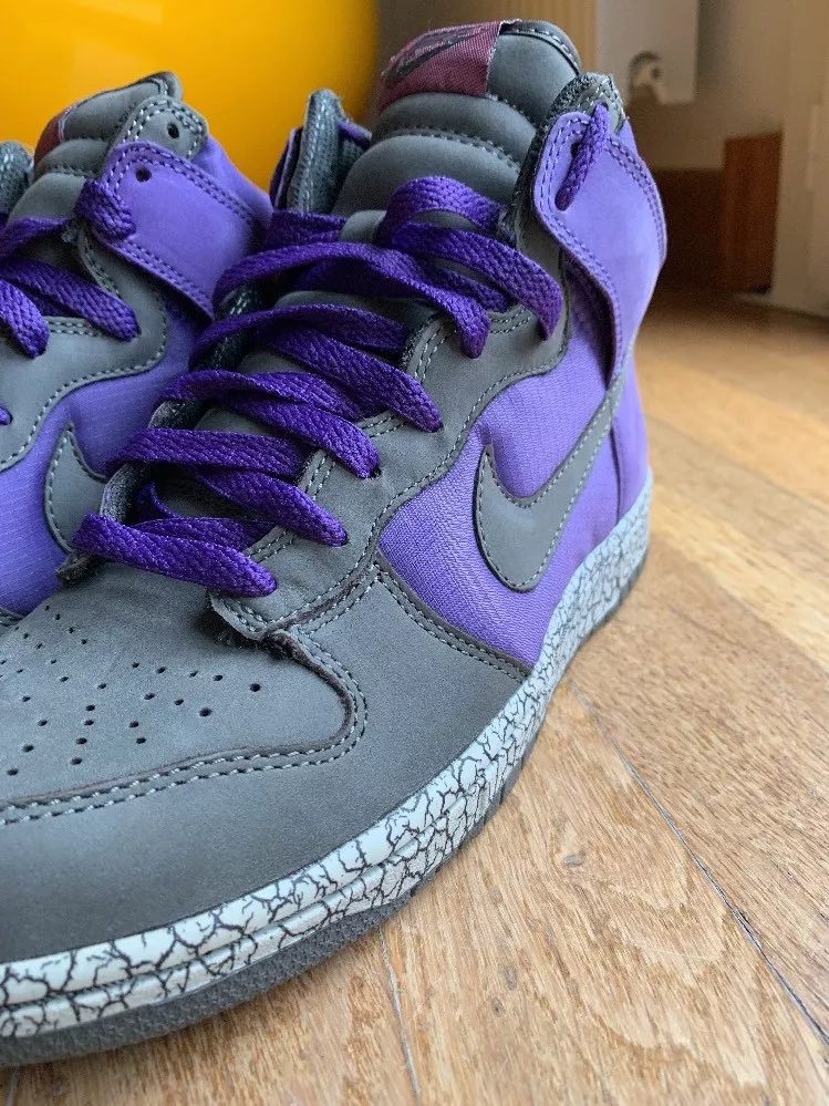 Nike earthquake purple dunks cheap