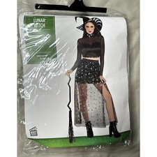 Lunar Witch women Costume Costume Halloween Fancy Dress witch hat Medium 6-8