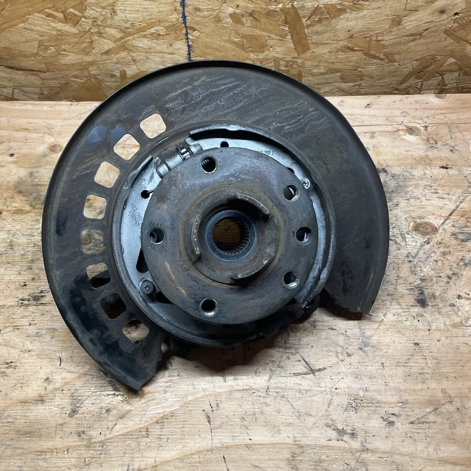 Audi Q7 2007-2015 suspensión trasera izquierda lado conductor nudillo buje montaje husillo  Foto 4 de 4