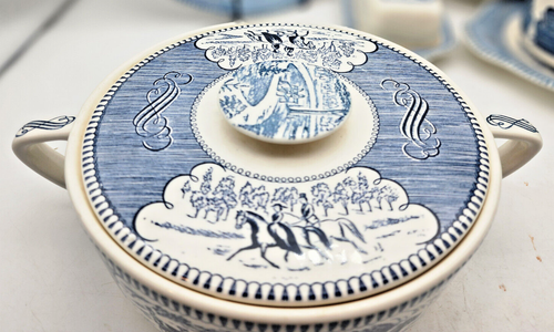 Royal Currier and Ives Blue - Platos, cuencos, tazas, utensilios para servir - Stock abierto - Imagen 114 de 154