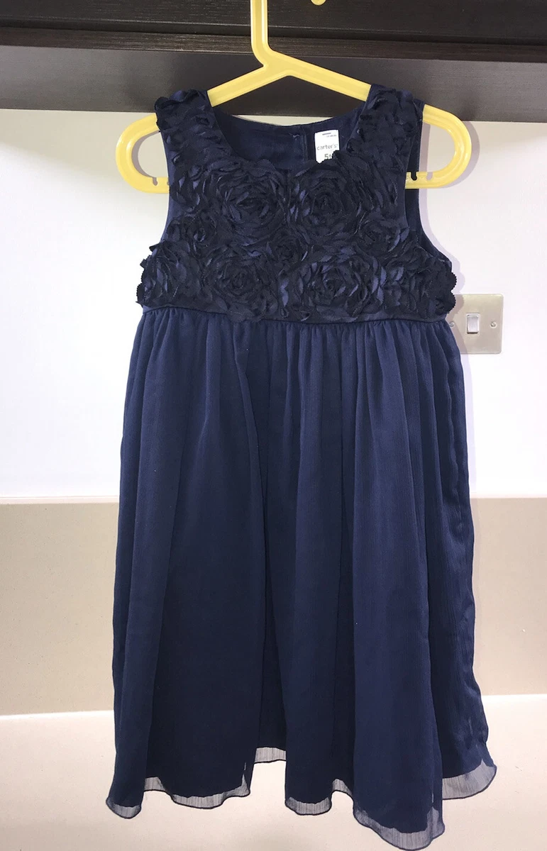 Carter's Girls Navy Blue Dress Size 5 Years | eBay