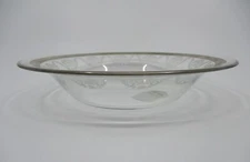 ARTE ITALICA VITTORIA SILVER / PLATINUM PASTA / SOUP BOWL - 8 1/2"  0709I