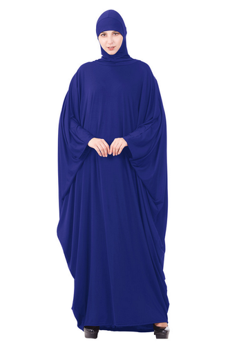 Prayer Overhead Muslim Women Khimar Full Cover Maxi Dress Islamic Arab Abaya New - Picture 4 of 18