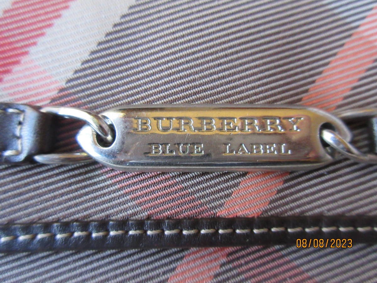 小物 BURBERRY BLUE LABEL check long wallet Burberry Blue Label Haymarket Check Long Wallet | eBay