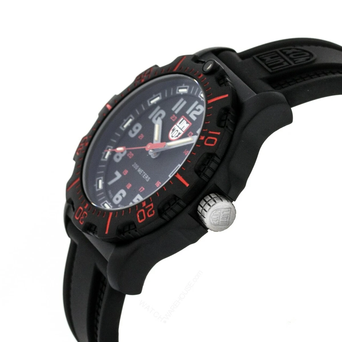 Luminox black shop ops 8895