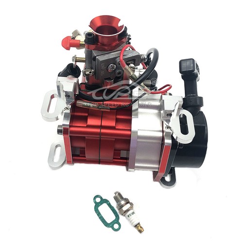26CC 2-Stroke 4 bolt Engine for 1/5 RCMK ZENOAH Marine Gas Engine RC Boat - Picture 5 of 7