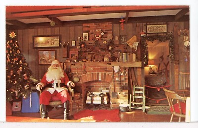 1978 - SANTA'S LAND ''Where its Christmas all Year'' Putney, Vermont Postcard