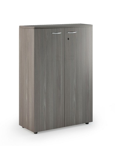Armadio Libreria per ufficio 3 vani con 2 ante con chiave colore bianco |  eBay