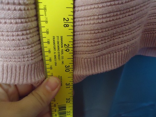 Hilary Radley Mauve Pink Textured V-Neck Sweater Womens Size XXL - Picture 7 of 8