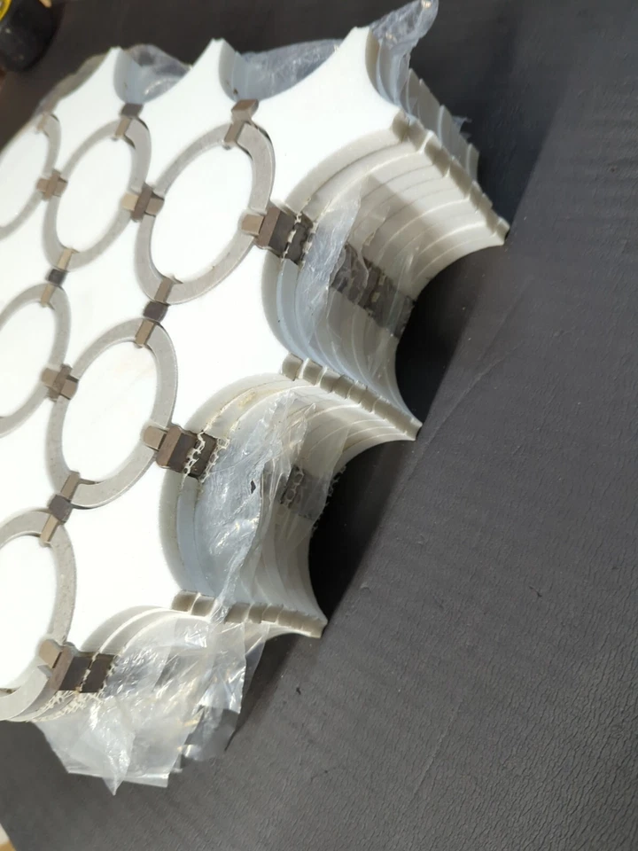 大理石马赛克瓷砖12英寸磨砂Daltile Rain Stratus白色天然石材 — 第 4/4 张图片