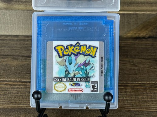 Pokemon Crystal Kaizo Gameboy Fan Made Rom Cartridge Ebay