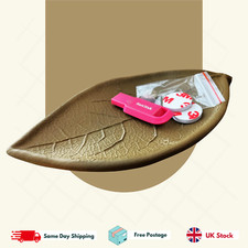 Leaf Essence Tray for Small Items – Elegant Table Decor and Storage Tray for Key