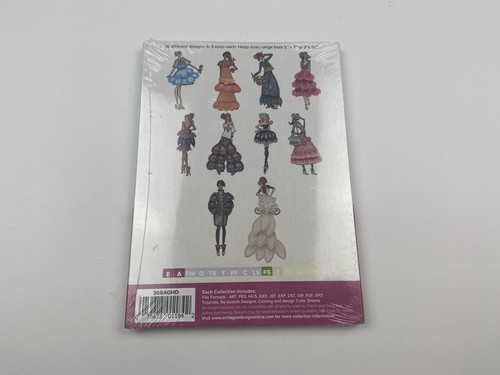 Fashion Figures 2 Anita Goodesign macchina da ricamo design CD - Foto 3 di 4