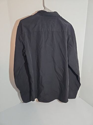 Camicia Our Silent Procession Uomo Grande Nera Scheletro Chitarra Spina Goth Metal - Foto 5 di 7