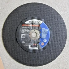 2 PC METABO CUTTING WHEEL 12" x 3/32" x 1" 616337420 CHOP SAW BLADE