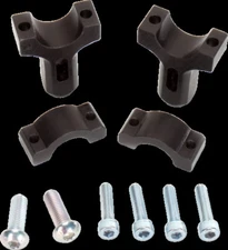 MOOSE RACING HARD-PARTS 0635-1032 HNDGRD CLMP ALUM PRO BK