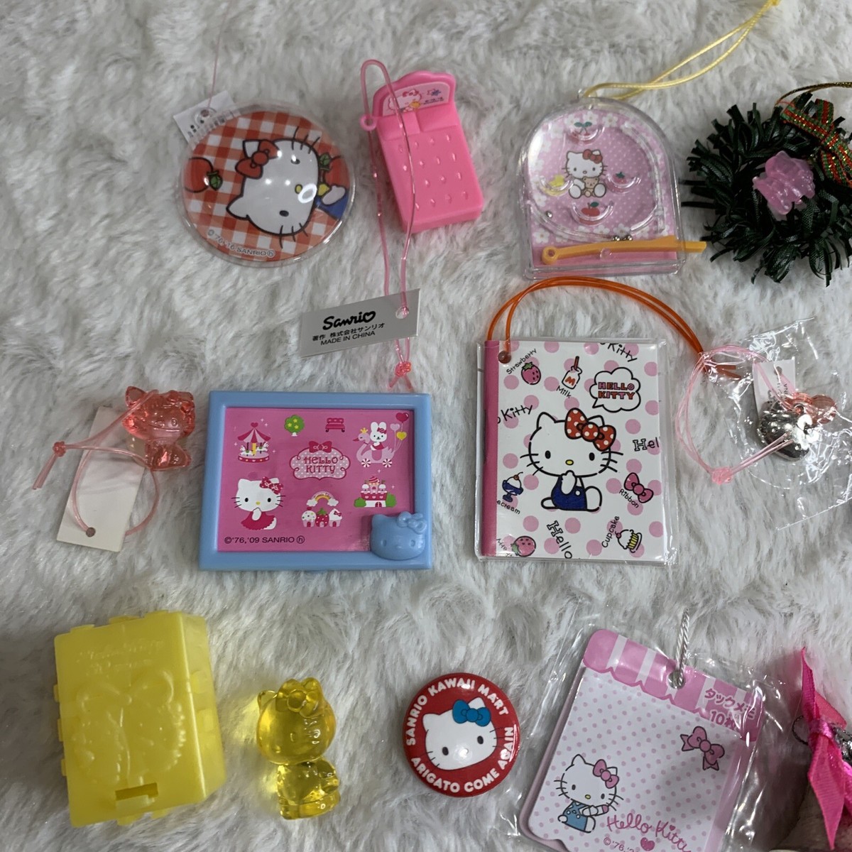 Sanrio Vintage Hello Kitty 15 PCs Trinkets Lot 13 Plush | eBay