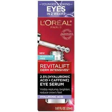 L'Oreal Paris Revitalift Caffeine Eye Serum, Replumps, 0.67 fl oz