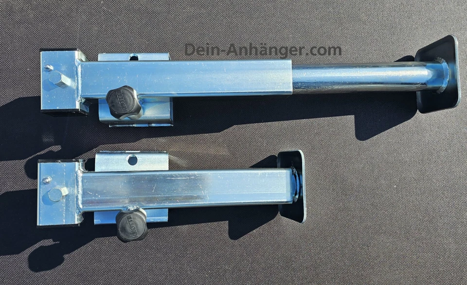 Knott Kurbelstützen SET 42-66 cm Flansch 85mm zB für Kipper und Hochlader Stütze - Bild 2 von 4