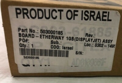 HP 503000185 Board Etherway 1gb(Displayjet) Assy