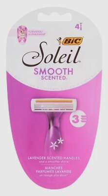 Bic Women Soleil Lavender Disposable Razor 4 ct - PACKAGE MAY VARY!