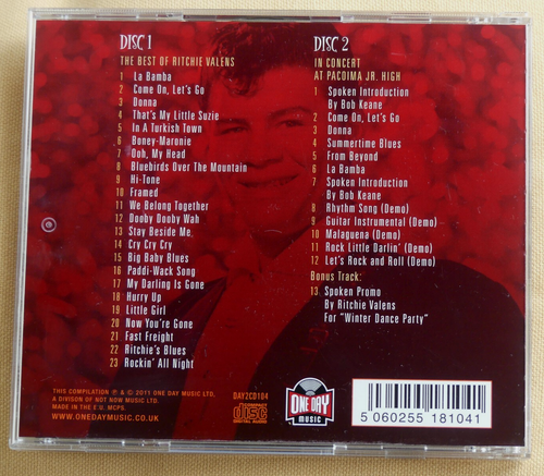 Ritchie Valens - La Bamba : The Definitive Collection - 2011 Double CD - Picture 2 of 6